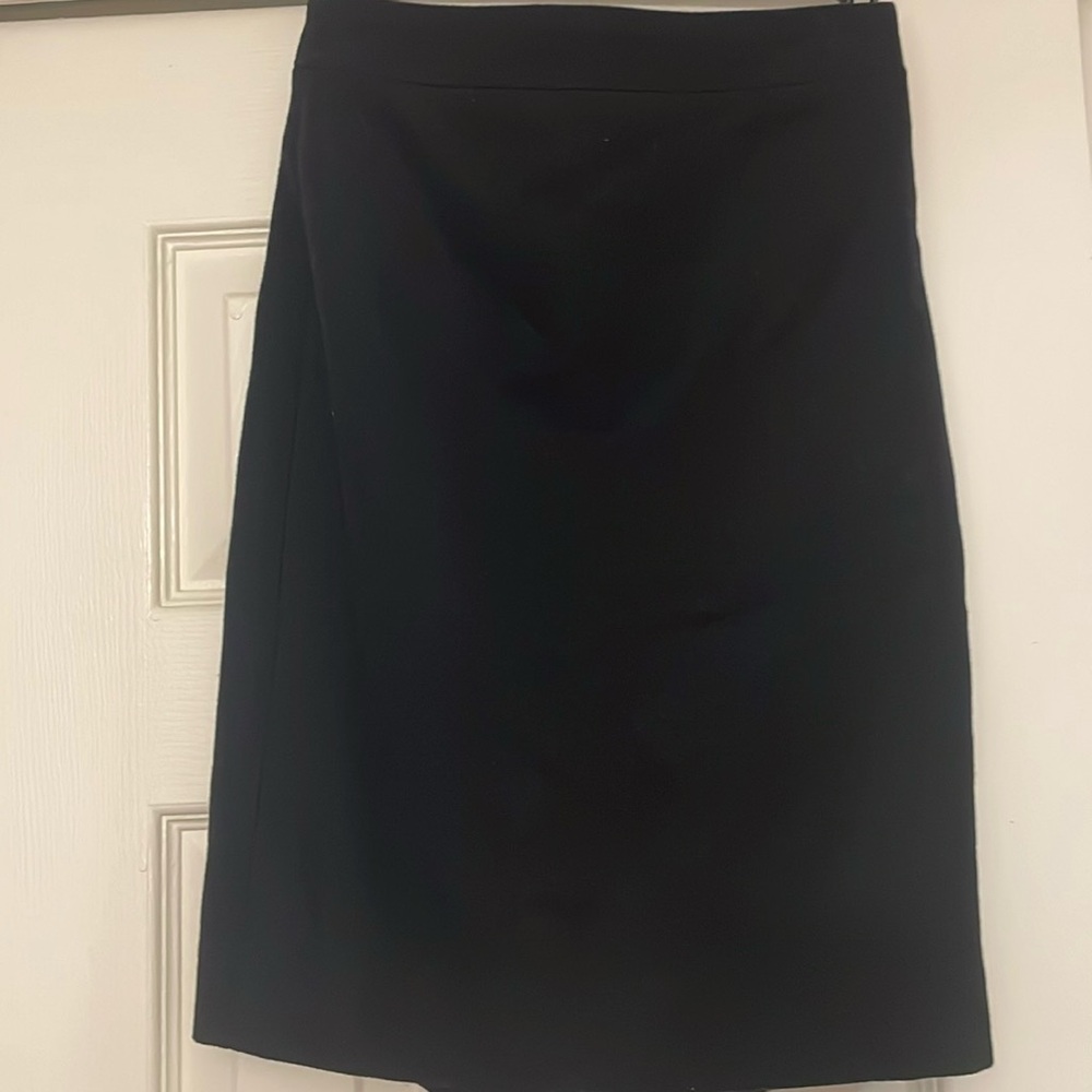 J.Crew wool, lined, pencil skirt